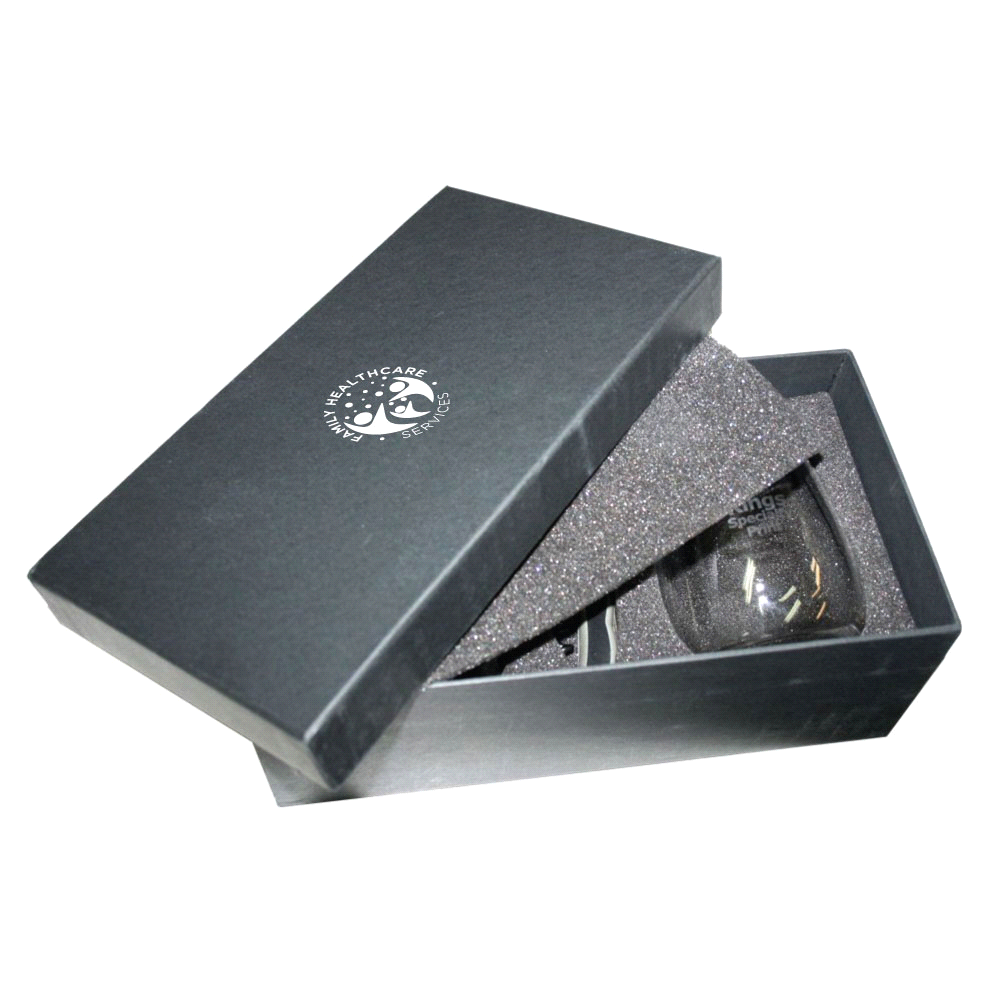 branded Wine Glass Set 450ml, from our range of promotional Glassware Gift Sets