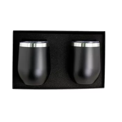 branded Corzo Insulated Cup Giftset, from our range of promotional Glassware Gift Sets