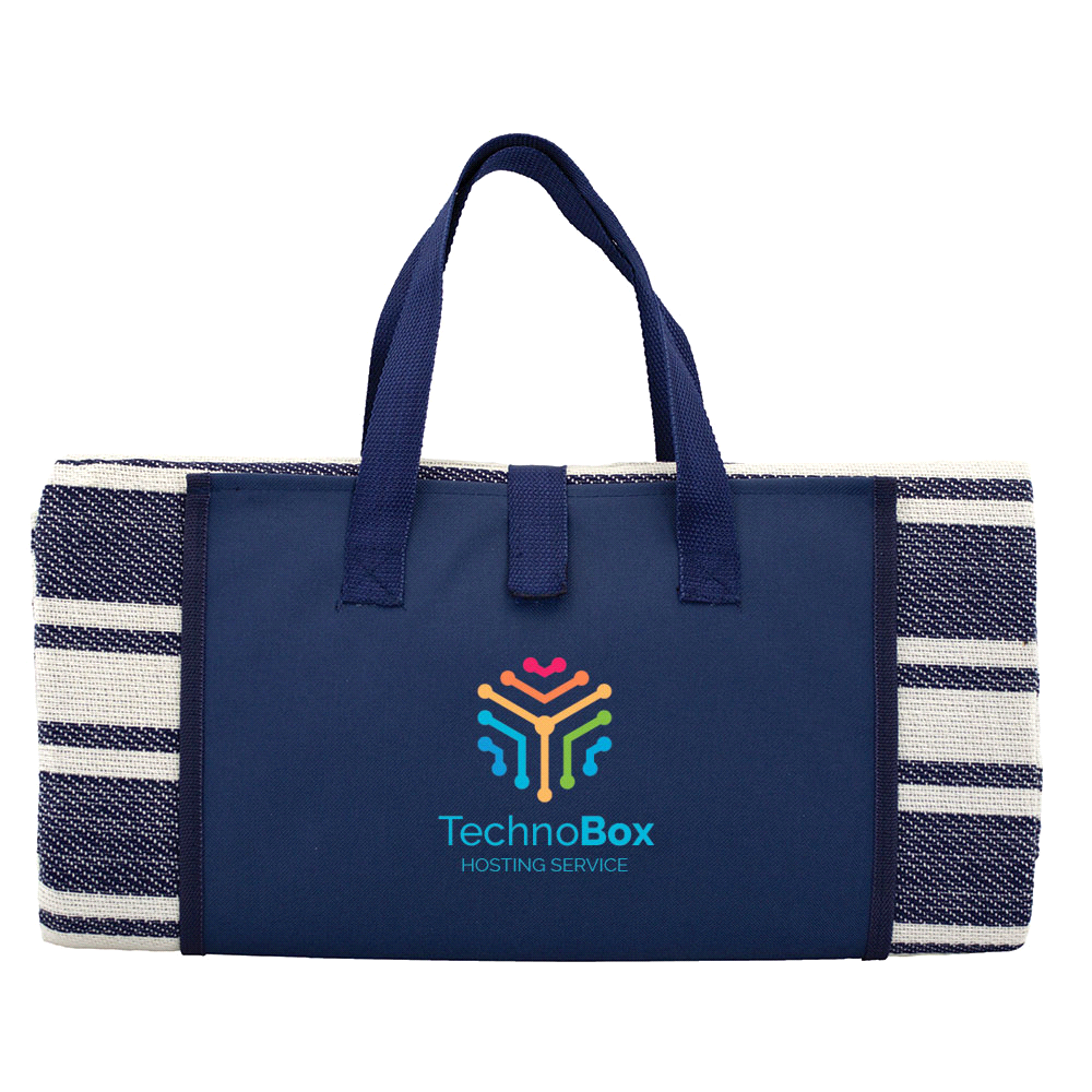 branded Trekk Round Picnic Rug, from our range of promotional Picnic Blankets