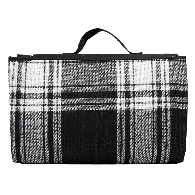 branded Folding Picnic Rug with Coloured Flap, from our range of promotional Picnic Blankets