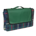branded Folding Picnic Rug with Coloured Flap, from our range of promotional Picnic Blankets