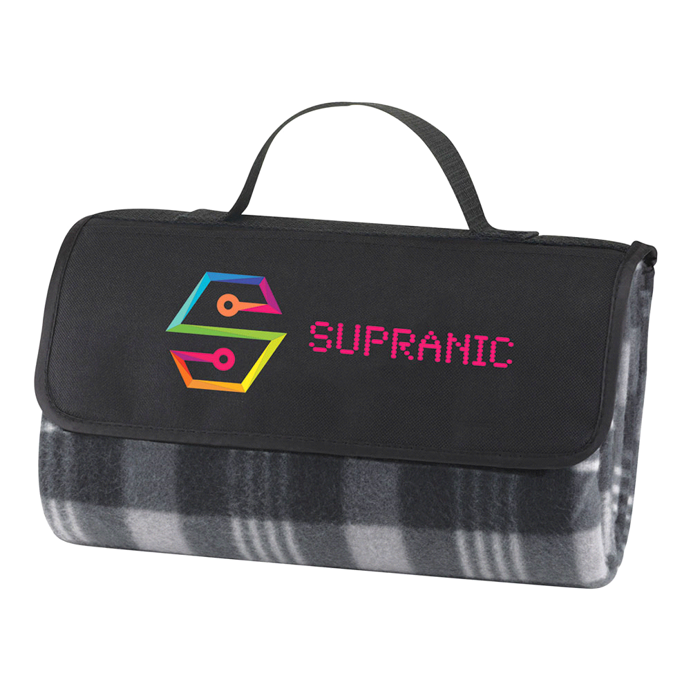 branded Park Fleece Picnic Rug, from our range of promotional Picnic Blankets