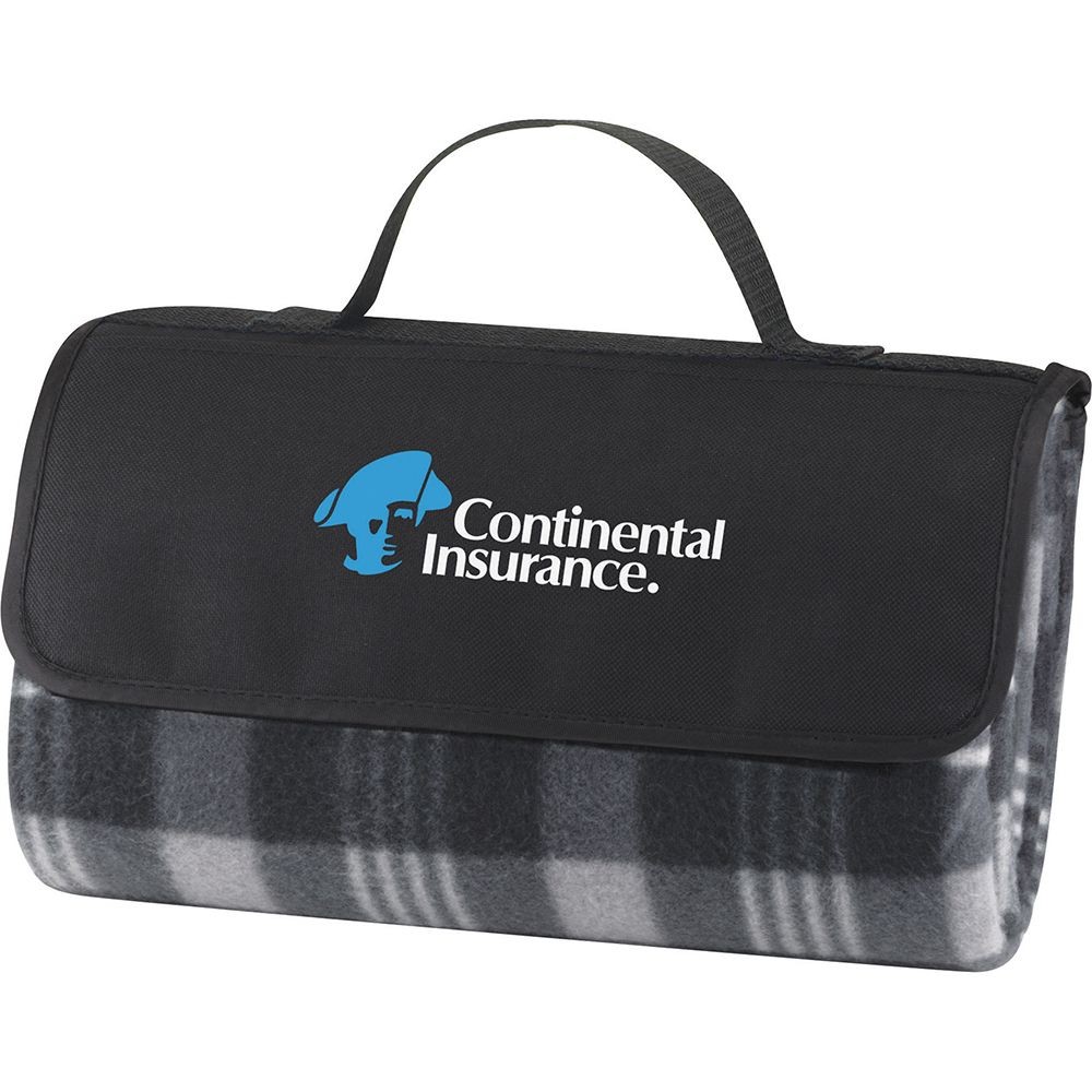 branded Park Fleece Picnic Rug, from our range of promotional Picnic Blankets