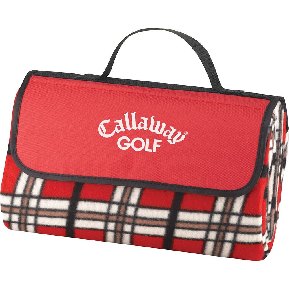 branded Park Fleece Picnic Rug, from our range of promotional Picnic Blankets