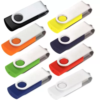 branded Rotate USB - 4GB - Locally Stocked, from our range of promotional Flash Drives