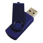 Flash Drives  - Rotate USB Lacquered Clip - 4GB
