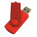 branded Rotate USB Lacquered Clip - 4GB, from our range of promotional Flash Drives