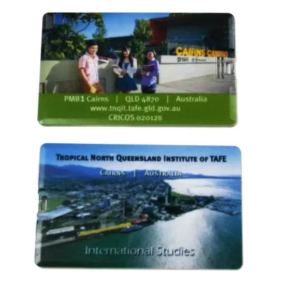 branded Superslim Credit Card USB - 4GB - Locally Stocked, from our range of promotional Flash Drives