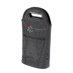 Wine Holders and Carriers - Two Bottle Insulated Wine Cooler &amp; Carrier