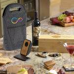 Wine Holders and Carriers - Two Bottle Insulated Wine Cooler &amp; Carrier