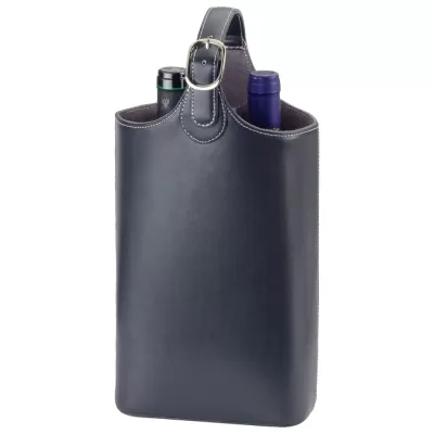 branded Bonded Leather Wine Carrier, from our range of promotional Wine Holders & Carriers