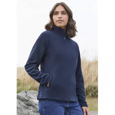 branded Ladies Trinity 1/2 Zip Pullover, from our range of promotional Pullovers & Vests