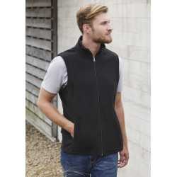 branded Mens Plain Micro Fleece Vest, from our range of promotional Vests