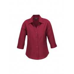 branded Ladies Plain Oasis 3/4 Sleeve Shirt, from our range of promotional Ladies Corporate Shirts