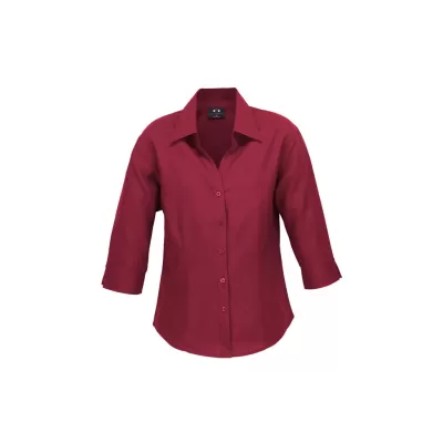 branded Ladies Plain Oasis 3/4 Sleeve Shirt, from our range of promotional Ladies Corporate Shirts