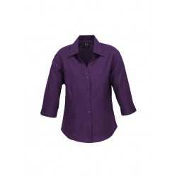 branded Ladies Plain Oasis 3/4 Sleeve Shirt, from our range of promotional Ladies Corporate Shirts