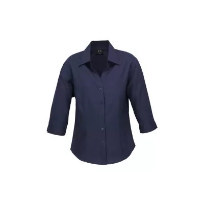 branded Ladies Plain Oasis 3/4 Sleeve Shirt, from our range of promotional Ladies Corporate Shirts