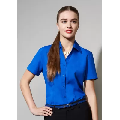 branded Ladies Plain Oasis Short Sleeve Shirt, from our range of promotional Ladies Corporate Shirts