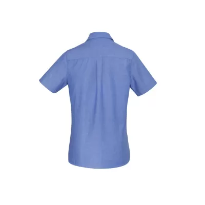 branded Ladies Wrinkle Free Chambray Short Sleeve Shirt, from our range of promotional Ladies Corporate Shirts