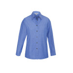 branded Ladies Wrinkle Free Chambray Long Sleeve Shirt, from our range of promotional Ladies Corporate Shirts