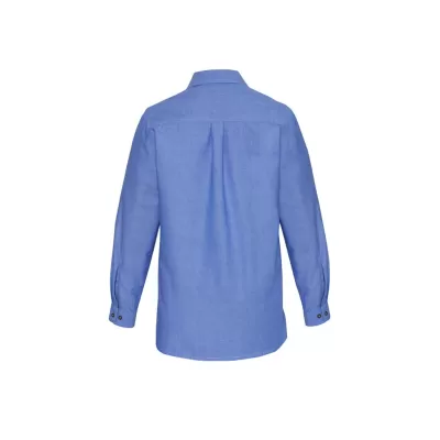 branded Ladies Wrinkle Free Chambray Long Sleeve Shirt, from our range of promotional Ladies Corporate Shirts