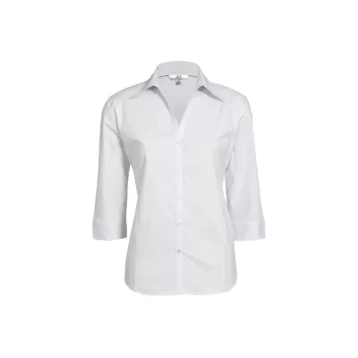 branded Ladies Metro 3/4 Sleeve Shirt, from our range of promotional Ladies Corporate Shirts