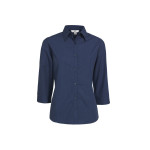 branded Ladies Micro Check 3/4 Sleeve Shirt, from our range of promotional Ladies Corporate Shirts