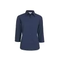 branded Ladies Micro Check 3/4 Sleeve Shirt, from our range of promotional Ladies Corporate Shirts