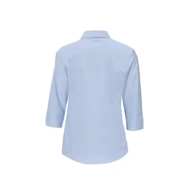 branded Ladies Micro Check 3/4 Sleeve Shirt, from our range of promotional Ladies Corporate Shirts