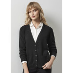 branded Ladies Woolmix Cardigan, from our range of promotional Fleece Tops