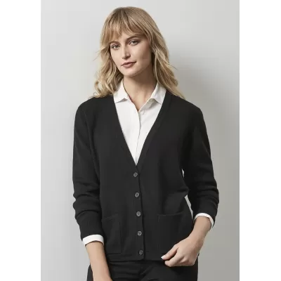 branded Ladies Woolmix Cardigan, from our range of promotional Fleece Tops