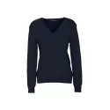 branded Ladies V-Neck Pullover, from our range of promotional Pullovers &amp; Vests