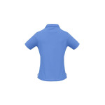 branded Ladies Micro Waffle Polo Shirt, from our range of promotional Ladies Promotional Polo Shirts