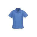 branded Ladies Micro Waffle Polo Shirt, from our range of promotional Ladies Promotional Polo Shirts