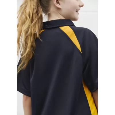 branded Kids Splice Polo Shirt, from our range of promotional Ladies Promotional Polo Shirts