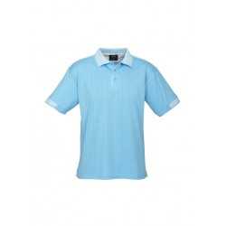 branded Mens Noosa Self Check Polo Shirt, from our range of promotional Men's Promotional Polo Shirts