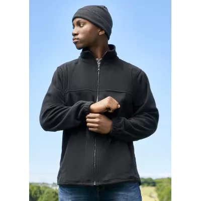 branded Mens Plain Micro Fleece Jacket, from our range of promotional Fleece Tops