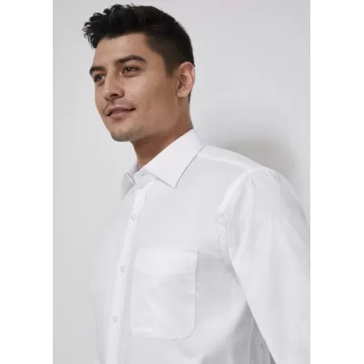 branded Mens Luxe Long Sleeve Shirt, from our range of promotional Men's Corporate Shirts