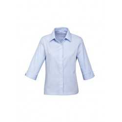 branded Ladies Luxe 3/4 Sleeve Shirt, from our range of promotional Ladies Corporate Shirts