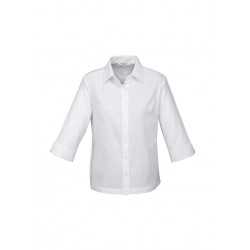 branded Ladies Luxe 3/4 Sleeve Shirt, from our range of promotional Ladies Corporate Shirts