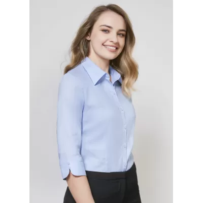 branded Ladies Luxe 3/4 Sleeve Shirt, from our range of promotional Ladies Corporate Shirts