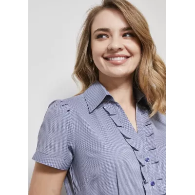 branded Ladies Edge Short Sleeve Shirt, from our range of promotional Ladies Corporate Shirts