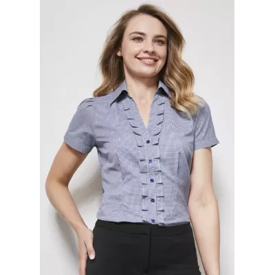 branded Ladies Edge Short Sleeve Shirt, from our range of promotional Ladies Corporate Shirts