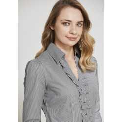 branded Ladies Edge 3/4 Sleeve Shirt, from our range of promotional Ladies Corporate Shirts