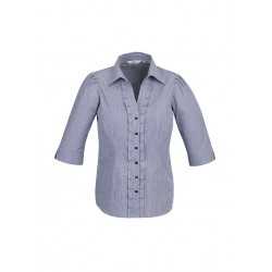 branded Ladies Edge 3/4 Sleeve Shirt, from our range of promotional Ladies Corporate Shirts