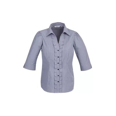 branded Ladies Edge 3/4 Sleeve Shirt, from our range of promotional Ladies Corporate Shirts