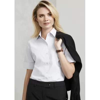 branded Ladies Ambassador Short Sleeve Shirt, from our range of promotional Ladies Corporate Shirts