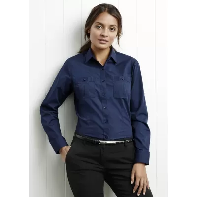 branded Ladies Bondi Long Sleeve Shirt, from our range of promotional Ladies Corporate Shirts