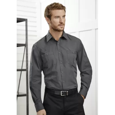 branded Mens Bondi Long Sleeve Shirt, from our range of promotional Men's Corporate Shirts