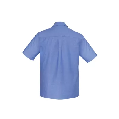 branded Mens Wrinkle Free Chambray Short Sleeve Shirt, from our range of promotional Men's Corporate Shirts